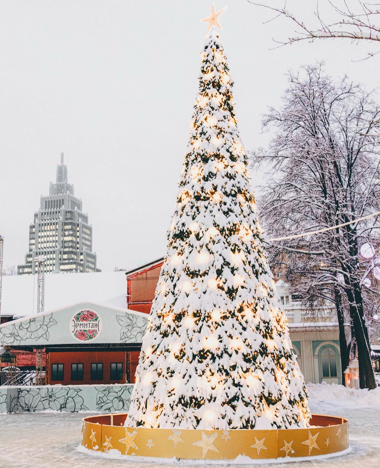 каток парка эрмитаж